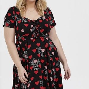 Torrid Disney Villains Skater Dress 3X